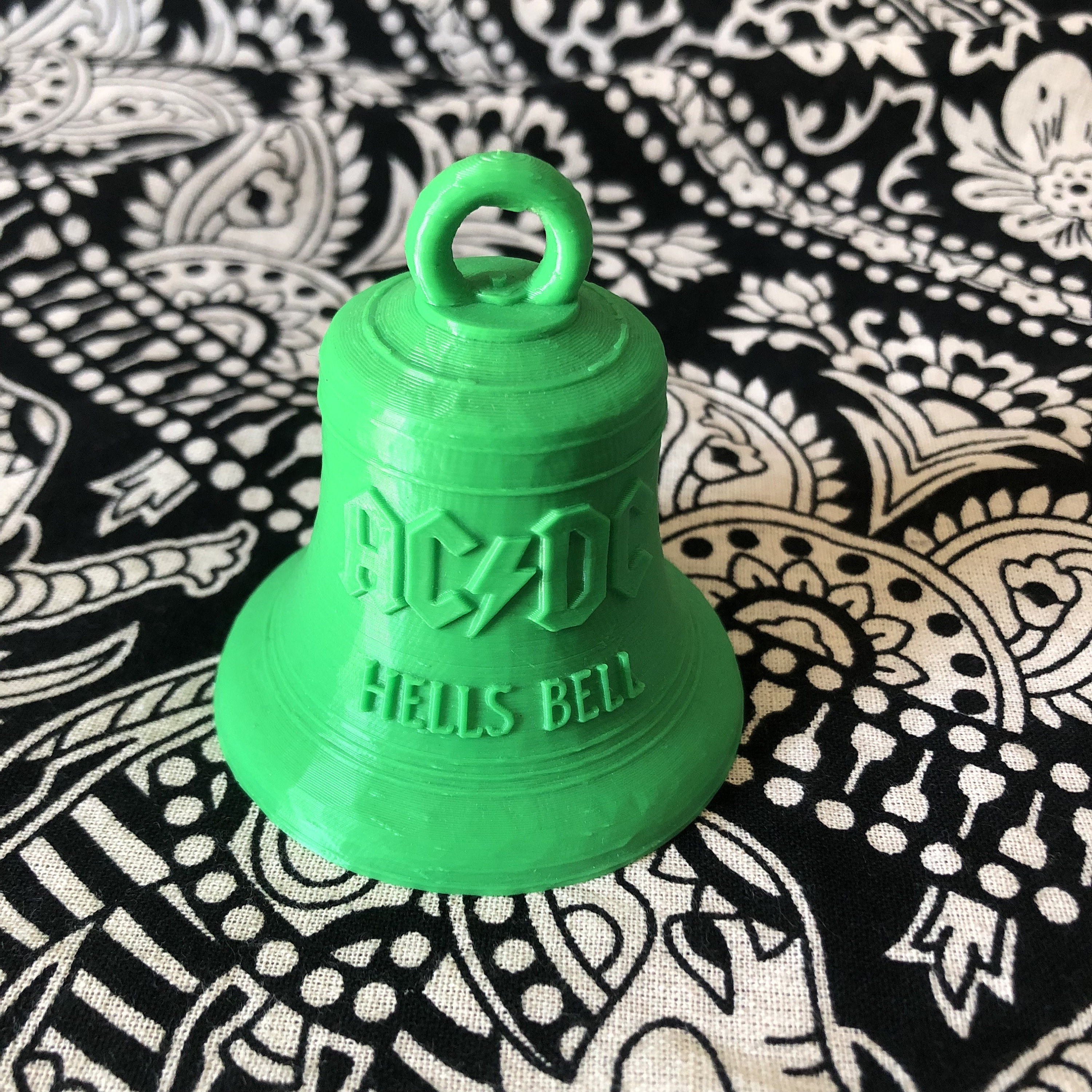 AC/DC Hells Bell Replica: 3D Printed Rock Music Tribute - Etsy UK