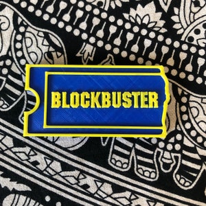 Blockbuster Video Logo Retro 90s Tribute Cult VHS DVD