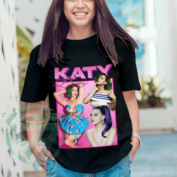 90s Graphic Tee, Katy Perry Vintage Shirt, Katy Perry Homage T-Shirt, Katy Perry Retro 90s Shirt