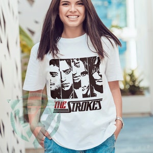 The strokes t shirt etsy new arrivals