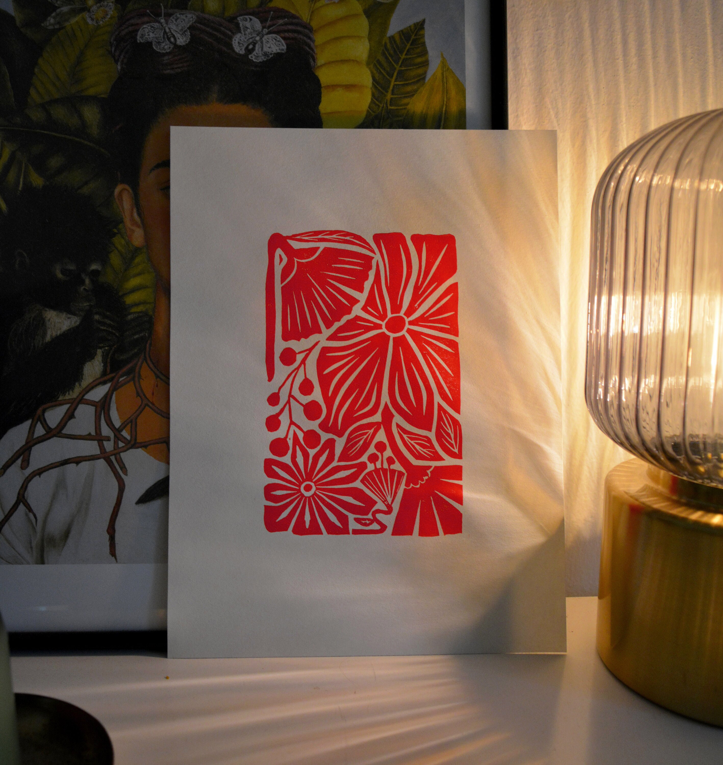 VALENTINE LINOCUT BLOCK PRINTING – My Ballard