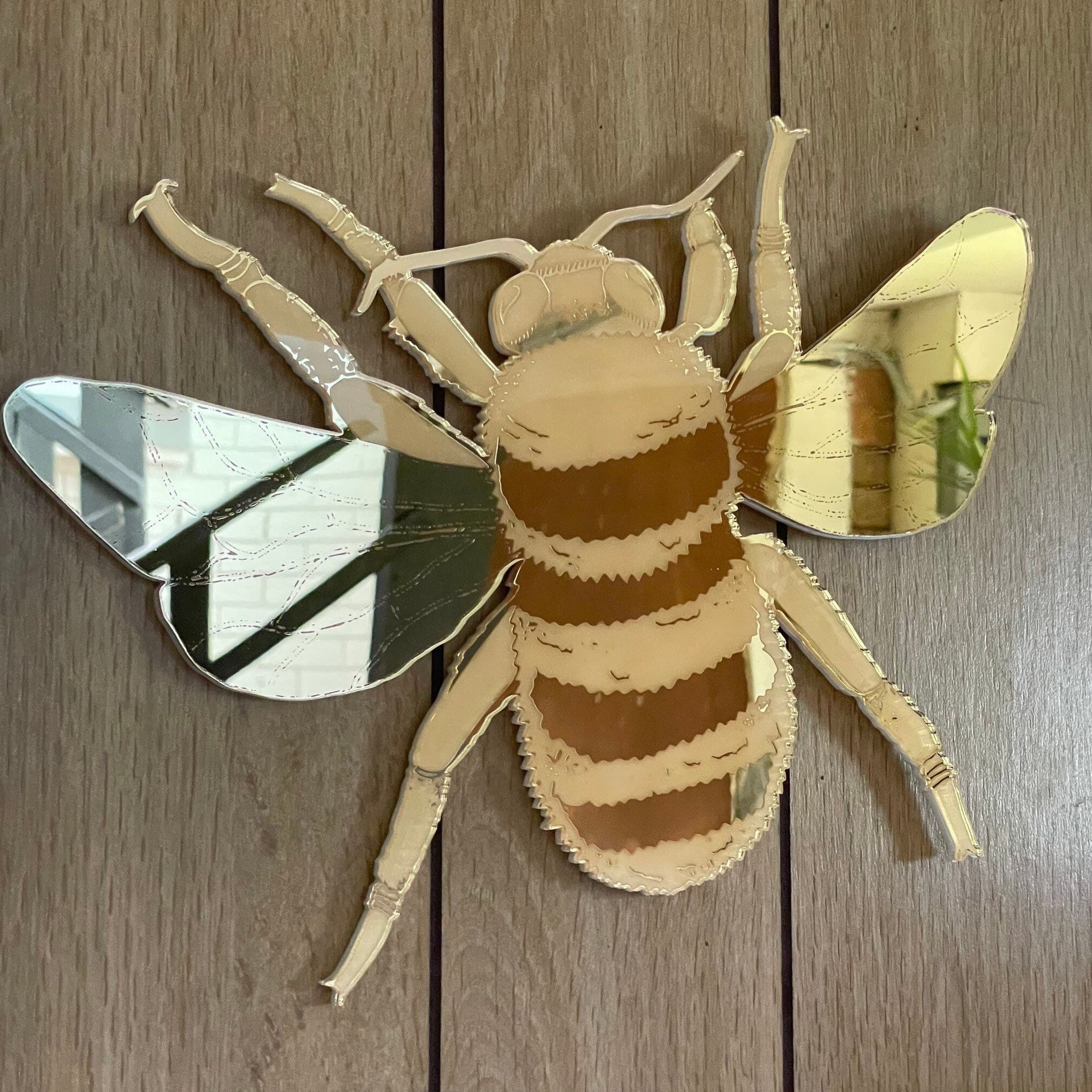 Golden Bee wall Art Etsy New Zealand