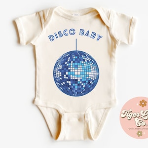 Disco Baby Onesies® - Cute, Retro, Groovy, Dance, Dancer, Wild Child, Baby Bodysuit One-piece Romper Shirt