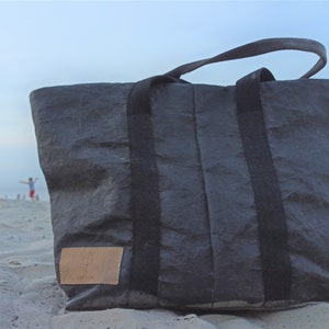 Felicja taille M – Sac en papier lavable, Sac à main en cuir végétalien, Sac à main en shopper, Sac à main en cuir végétalien, Sac à bandoulière
