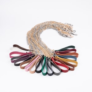 Only Leash, Different Color and Hardware Options.