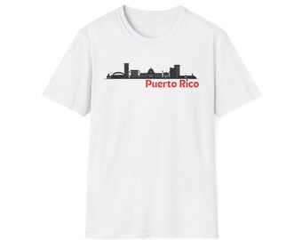 Puerto Rico Skyline T-Shirt | San Juan Landmark Tee