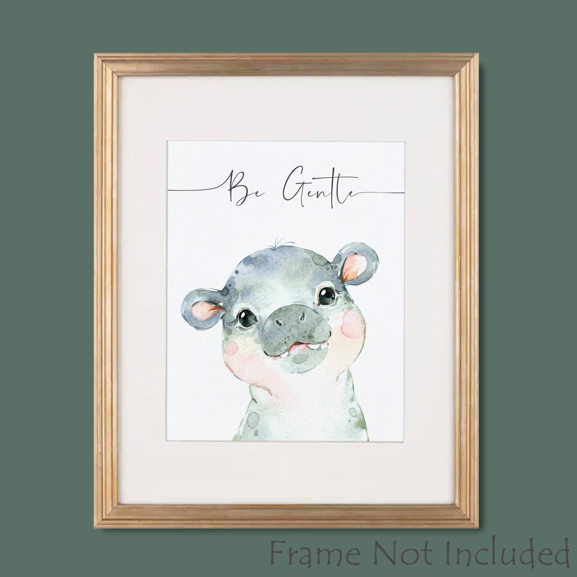 Nursery Room Prints, Set of 6, Nursery Wall Art, Kids Room Decor, Baby Animal Art, Cute Little