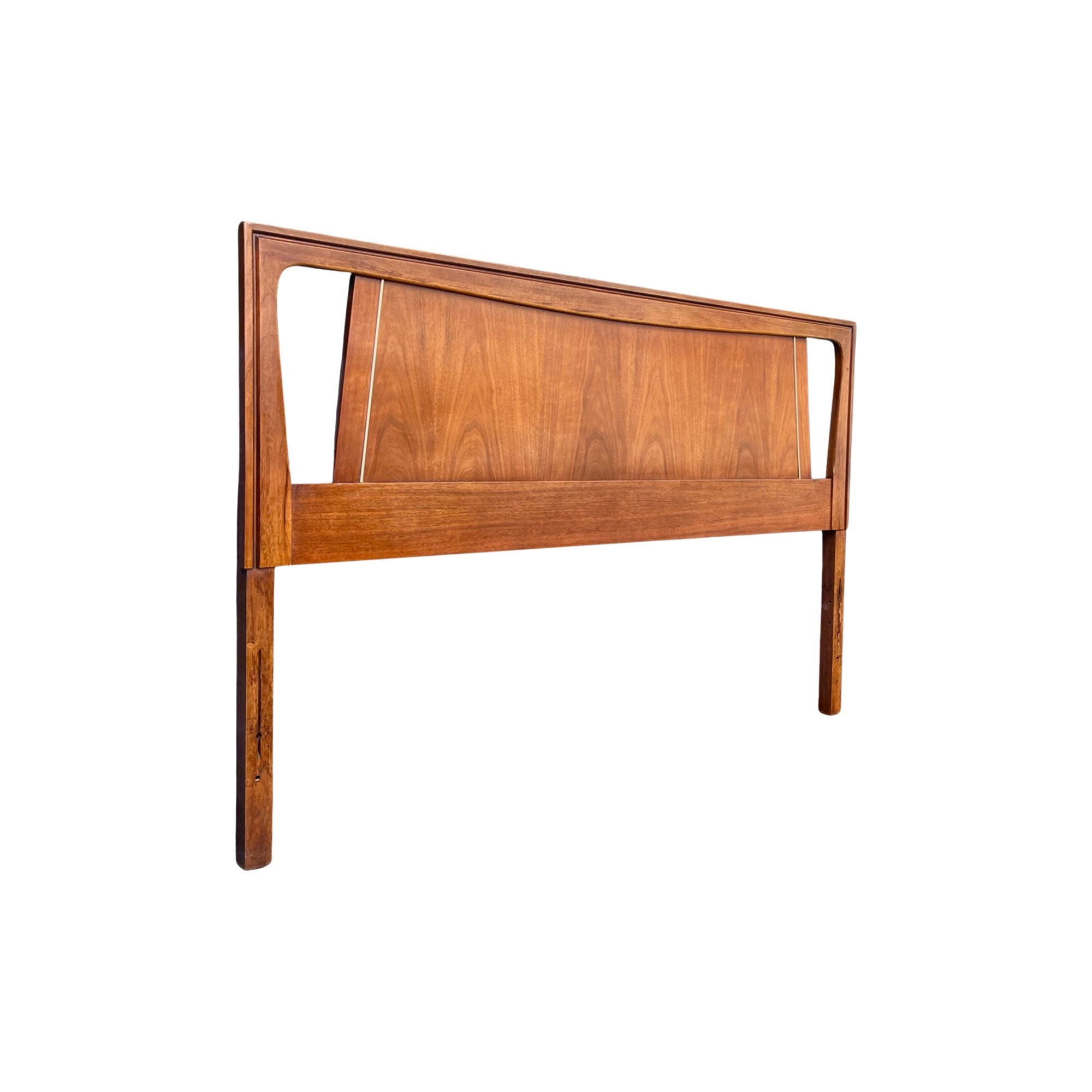 Kent Coffey Forum Vintage Mid Century Modern Full Size Headboard c. 1960s