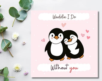 Cute Wedding Day Card, Anniversary Greeting Card,Gift For Husband, Wife,Girlfriend, Partner, Funny card for boyfriend, girlfriend