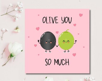 Cute Anniversary Card, Happy Wedding or Dating Anniversary Gifts, Cute Gift for Husband, Wife, Boyfriend, Girlfriend ,Her or Him