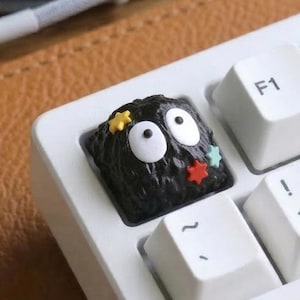Colorful Black Dust Artisan Keycap for Cherry MX Keycap Mechanical Gaming Keyboards