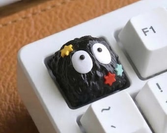Colorful Black Dust Artisan Keycap for Cherry MX Keycap Mechanical Gaming Keyboards
