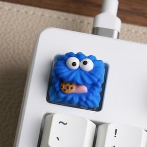 Tecla Monster Artisan colorida para teclados mecánicos Cherry MX (3 colores)