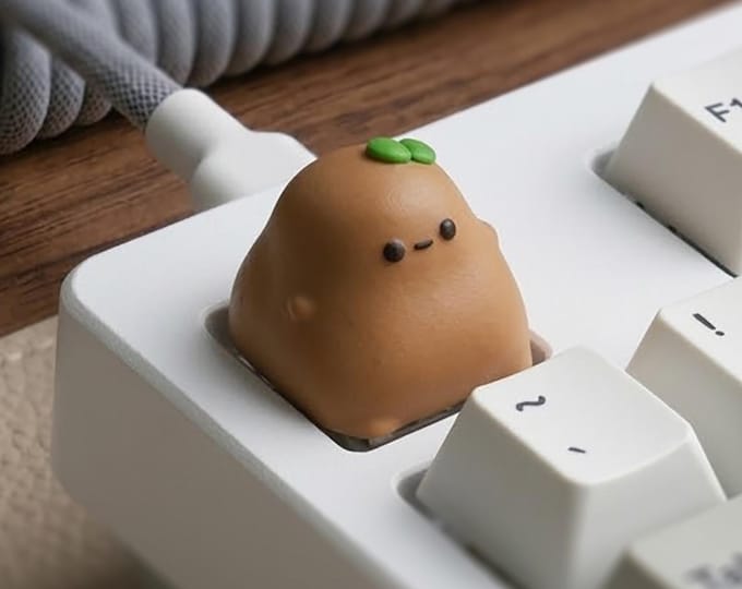Potato Resin Artisan Keycap for Mechanical Gaming Keyboard, Custom ESC Gamer Gift