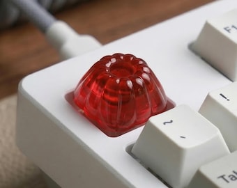 Jelly Pudding Artisan Food Keycap for Cherry MX Keycap Mechanical Gaming Keyboards (17 colors)