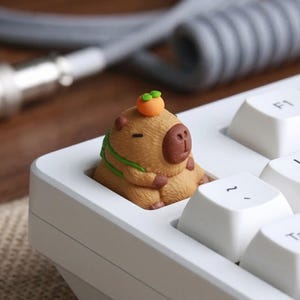Capybara Boy-keycap - Artisan Keycap voor Cherry MX Keycap mechanische gamingtoetsenborden (4 kleuren)