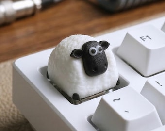 Sheep keycap  - Artisan Keycap for Cherry MX Keycap Mechanical Gaming Keyboards (6 colors)