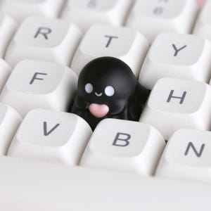 Spooky Artisan Tastenkappe für Cherry MX Keycap Mechanische Gaming Tastaturen (7 Farben) Black Spooky