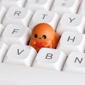 Spooky Artisan Tastenkappe für Cherry MX Keycap Mechanische Gaming Tastaturen (7 Farben) Orange Spooky