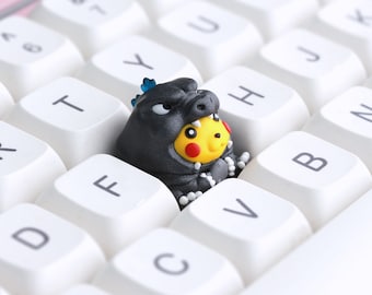 Cute monster keycap - Artisan Keycap for Cherry MX Keycap Mechanical Gaming Keyboards (4 colors)