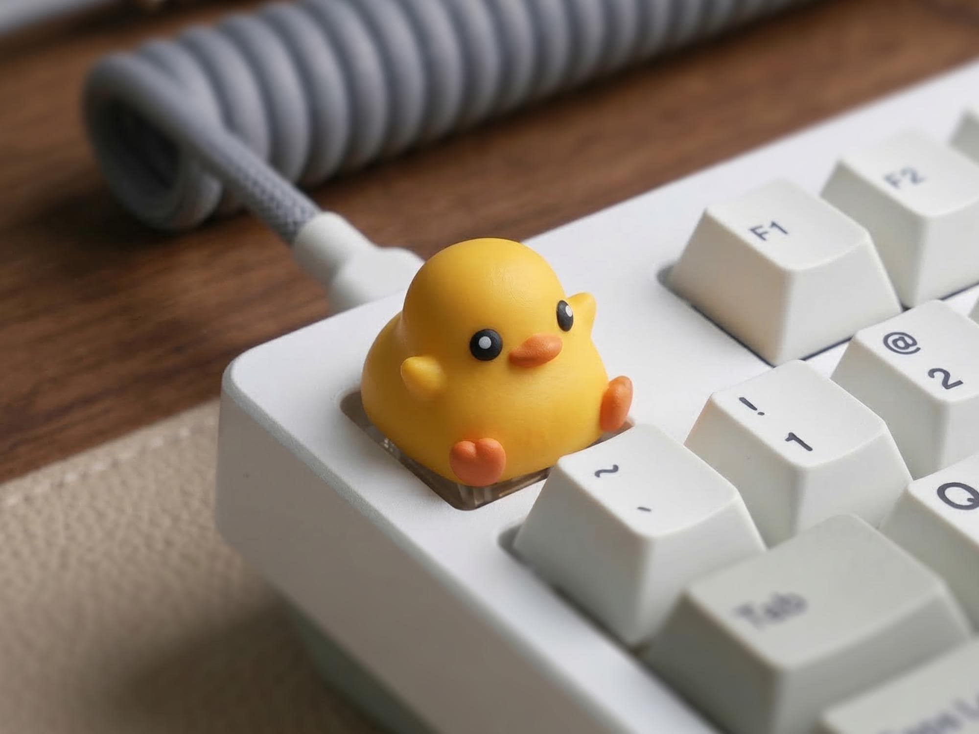 Duckie Keycap - Artisan Keycap for Cherry MX Keycap Mechanical