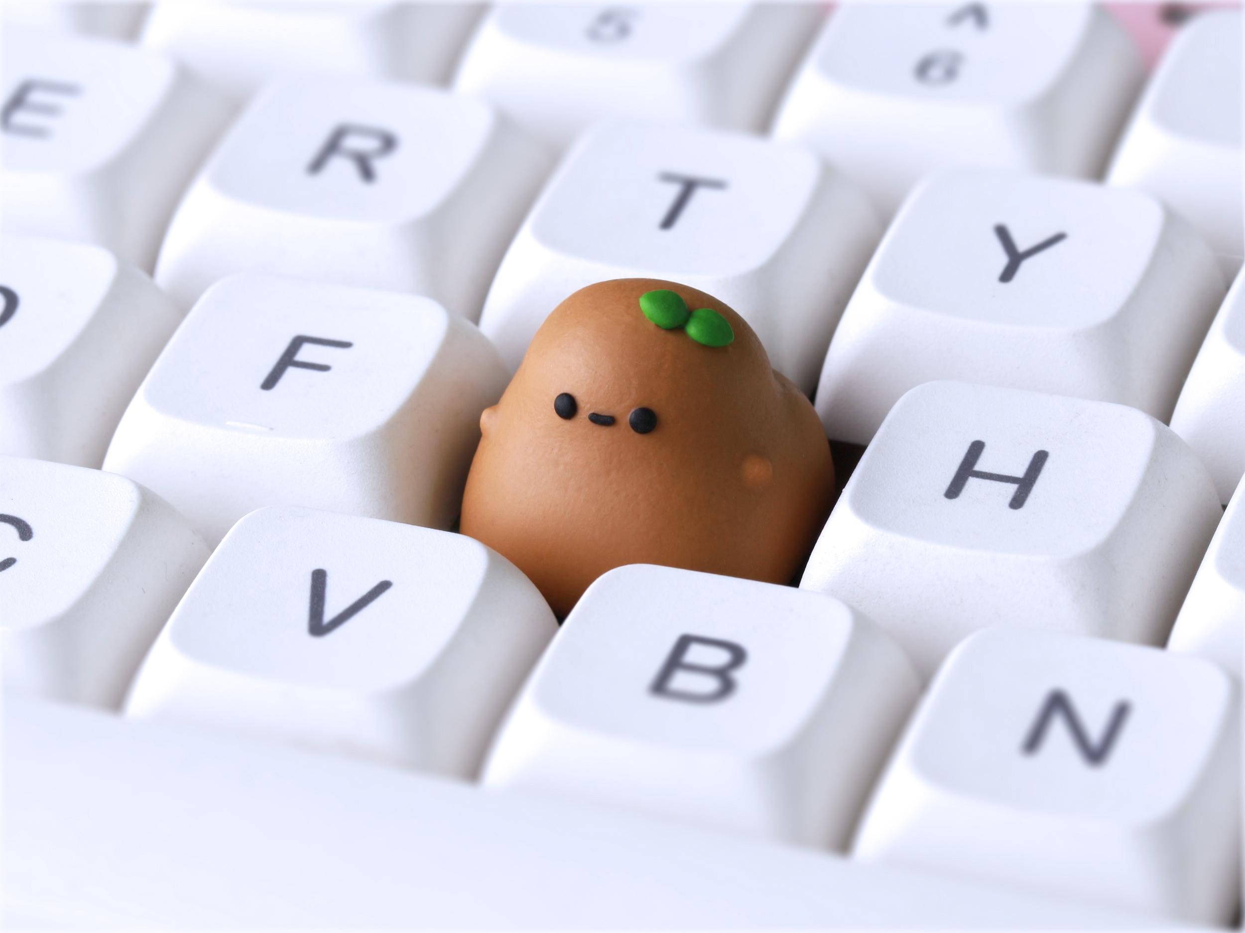 Tato (Potato) keycap  - Artisan Keycap for Cherry MX Keycap Mechanical Gaming Keyboards (7 colors)