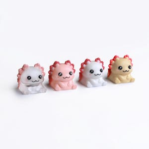 Axolotl keycap - Artisan Keycap for Cherry MX Keycap Mechanical Gaming Keyboards (4 colors)