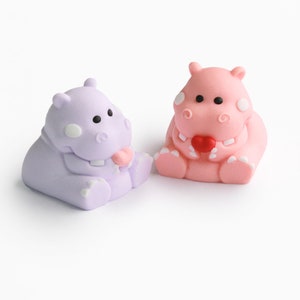 Touche de clavier mécanique de jeu Happy Hippo en résine artisanale, ESC personnalisée, cadeau pour gamer image 5