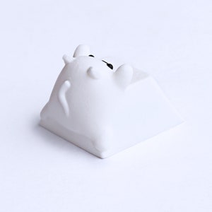Catty Keycap (bongo Cat Meme Inspired) - Bongo Cat Keycap - Artisan ...