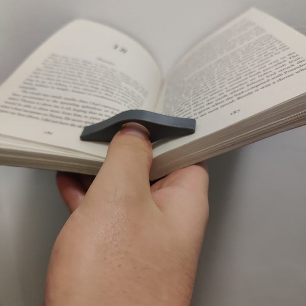 Book Page Holder | 3D Printed Thumb Page Holder | Book Holder | Gifts for Book Lovers