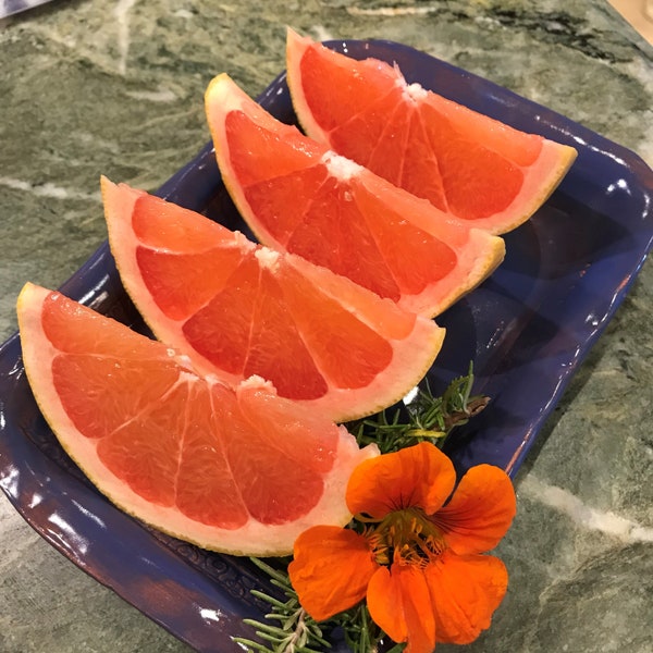 Organic Grapefruit (5lbs) - Not-waxed Not-sprayed Non-coated Chemical-Free Non-GMO - Direct from California Orchard - Zava Ranch