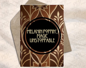 Digital Download - Bundle of 10 Bold Patterns Birthday Greeting Cards