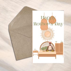 Digital Download - Self Care Mother&#39;s Day Card