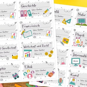 pegatinas de grapas personalizadas, niños, impermeables