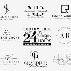 I Will Create Custom Logo Design for your Business | Professional Logo | Logo Maker | Photography logo |Logo Design Custom For Business.