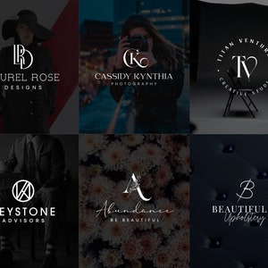 I Will Create Custom Logo Design for your Business | Professional Logo | Logo Maker | Photography logo |Logo Design Custom For Business