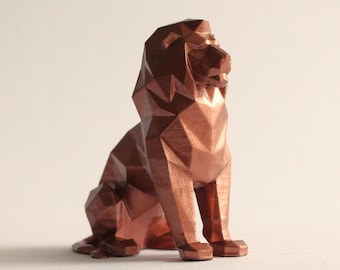 Geometric Lion - Home and Office Decor