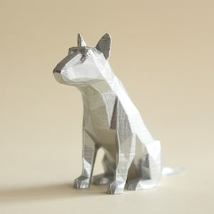 Geometric Bull Terrier - Home and Office Decor