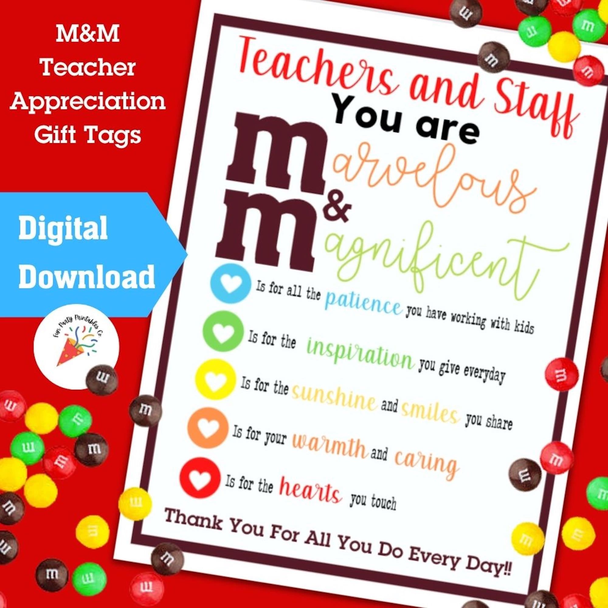 Teacher Appreciation week free printable gift tag to pair with school s…  Teacher  supplies gift, School supplies for teachers, Teacher appreciation week  printables