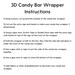 Printable Christmas Candy Bar Wrapper, Santa Hershey Bar Wrapper, Elf ...