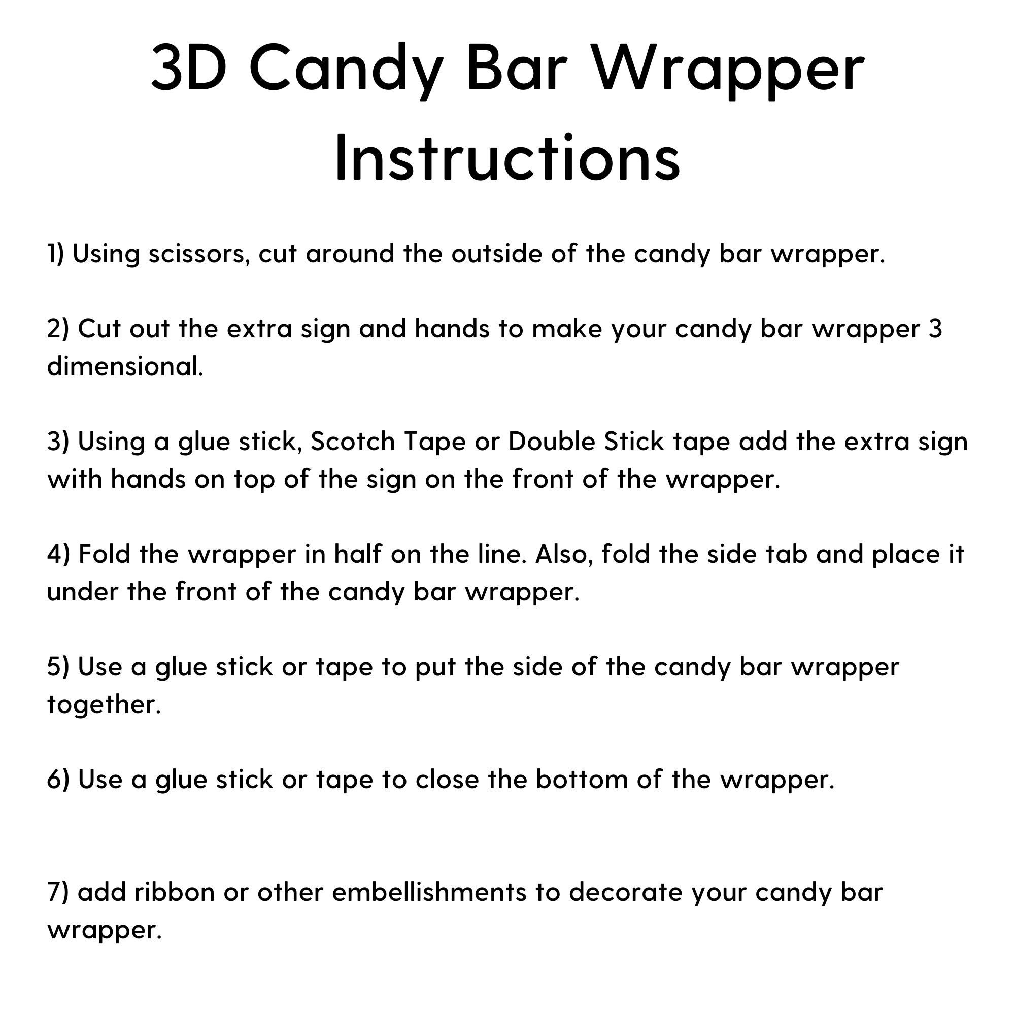 Printable Christmas Candy Bar Wrapper, Santa Hershey Bar Wrapper, Elf ...