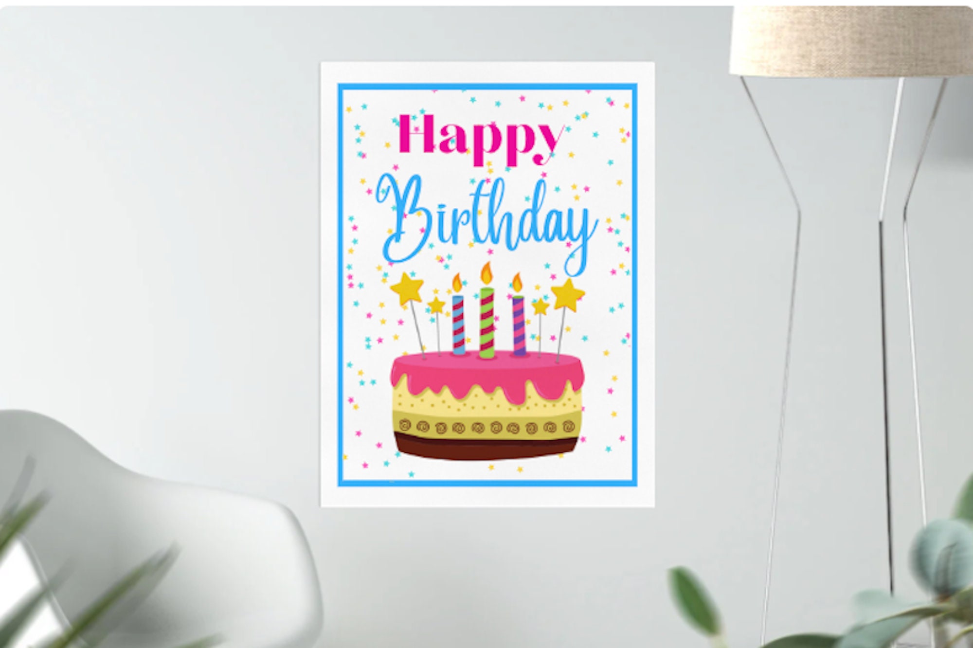 Printable Happy Birthday Sign Happy Birthday Happy Birthday - Etsy