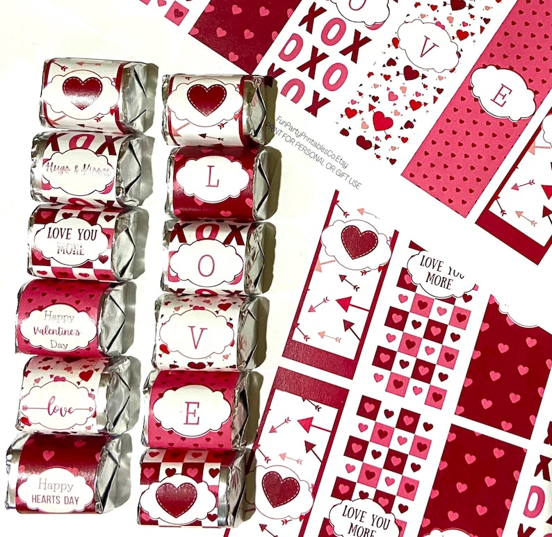 Hershey Nugget Wrappers, Candy Bar, Candy Bar Labels, Candy Bar Wrapper ...