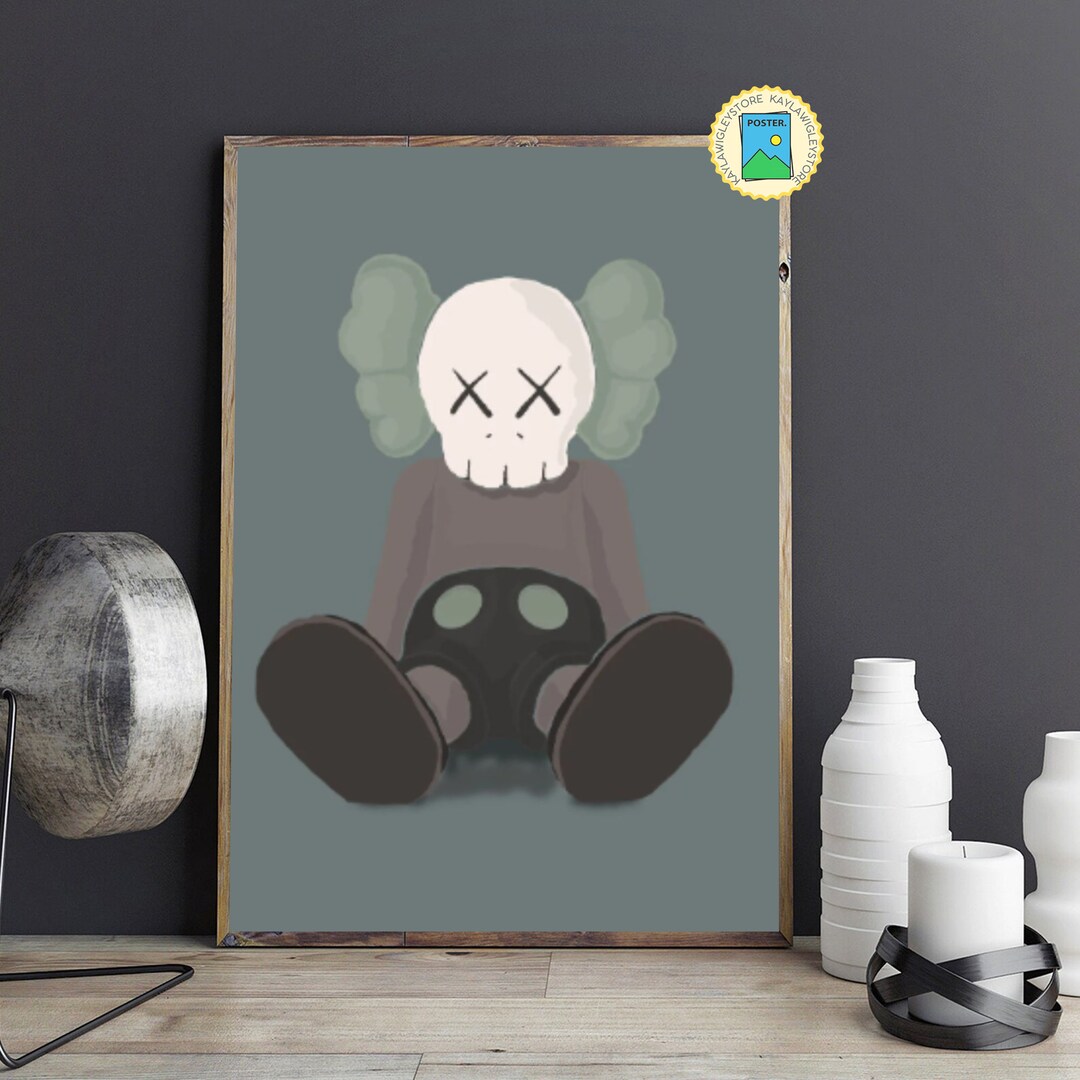 Hypebeast Abstract Minimalistic Poster Hypebeast Doll Print Etsy