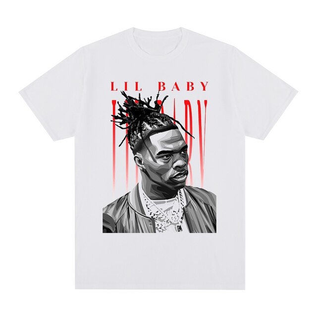 Lil Baby Hip Hop T-shirt Vintage T shirt