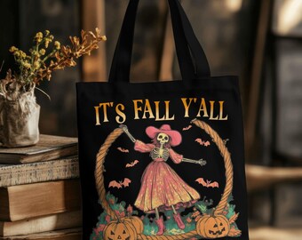 Skeleton Cowgirl Fall PNG: Western Halloween Clipart (Digital Download