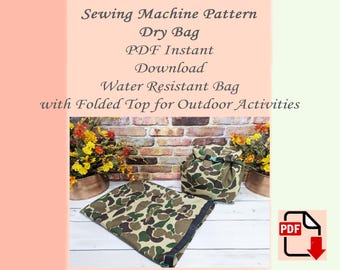 Nähmaschine Nähanleitung, Dry Bag, PDF Download Nur