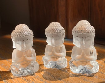 Clear Quartz Mini Buddha