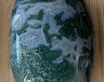 Moss Agate Palm Stones - Multiple Listings - Multiple Styles + Sizes