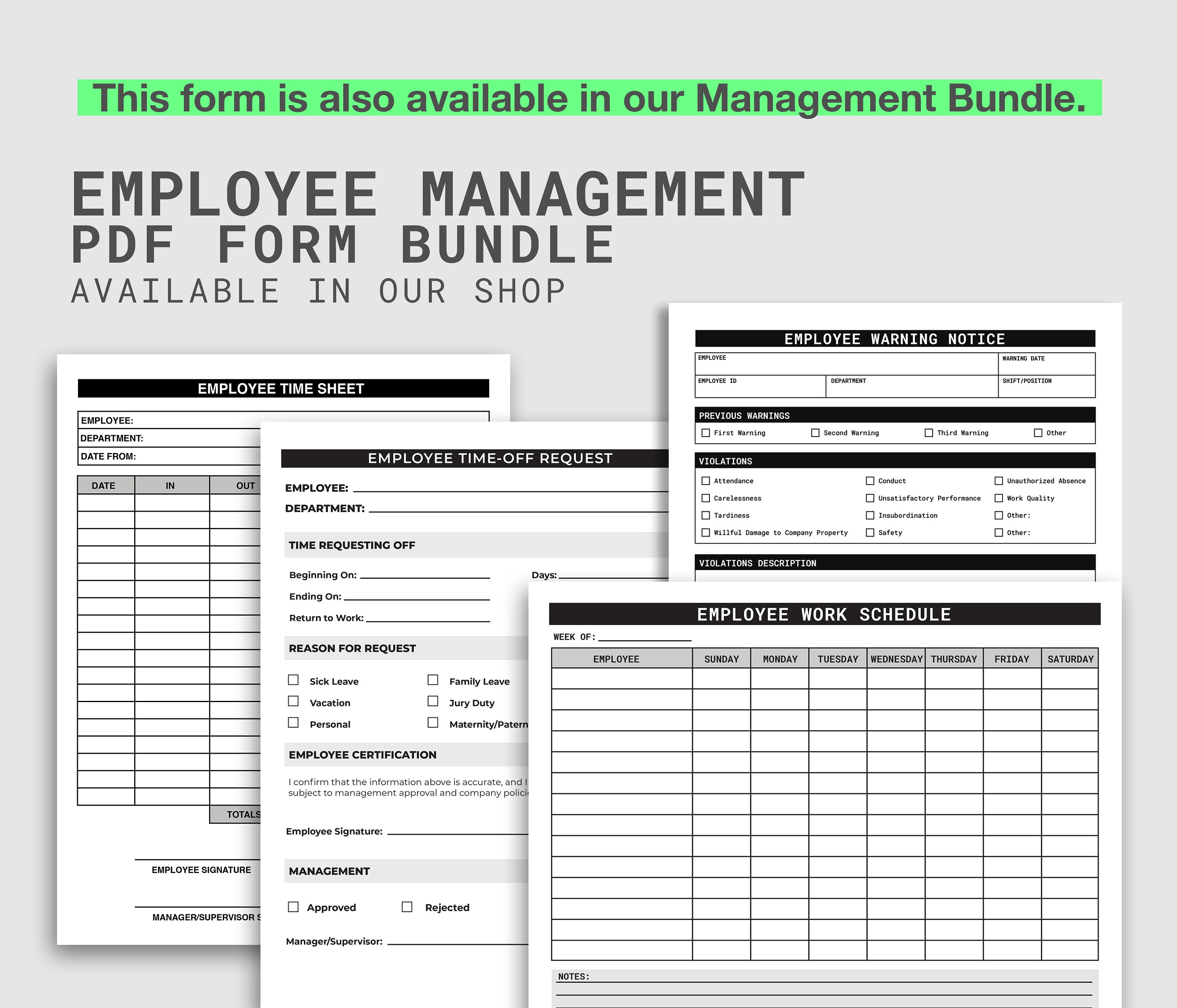 Employee time off request template vacation request form pto request